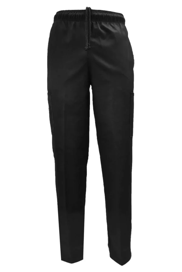 Unisex Classic 6 Pocket Chef Cargo Pants - Image 2